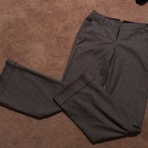 Pinstripe pants